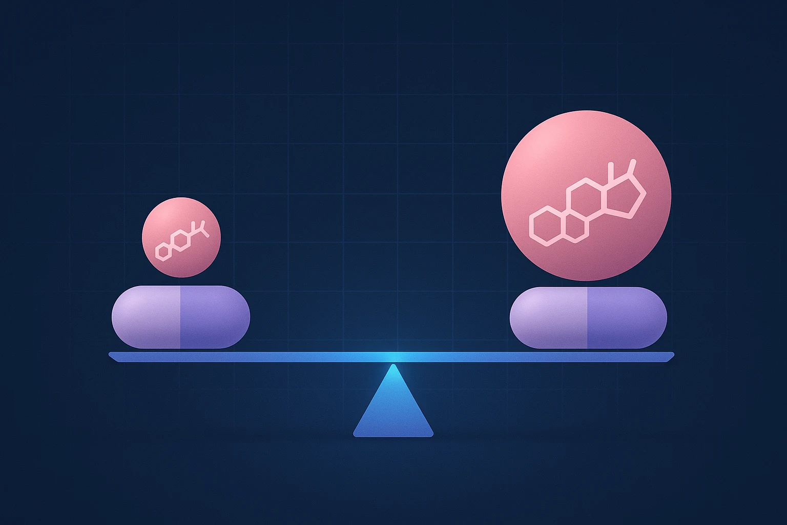 BMS Dose Adjustment for Higher-Estrogen HRT