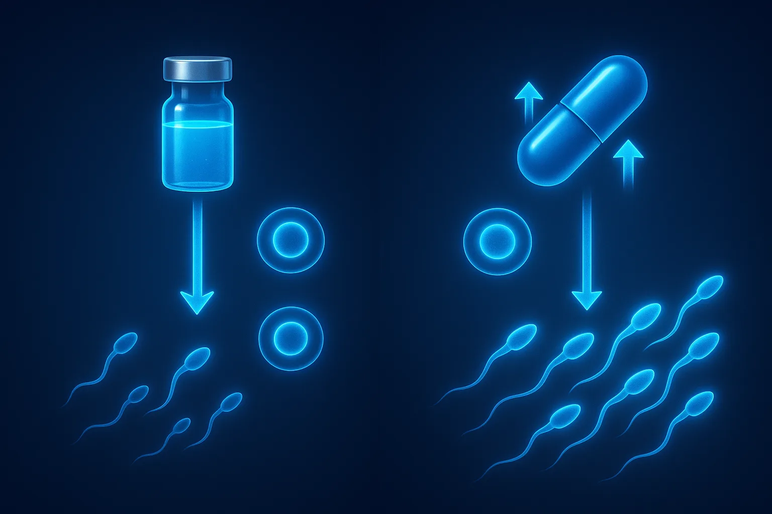 Enclomiphene preserves the hypothalamic-pituitary-gonadal axis while TRT suppresses LH, FSH, and sperm production