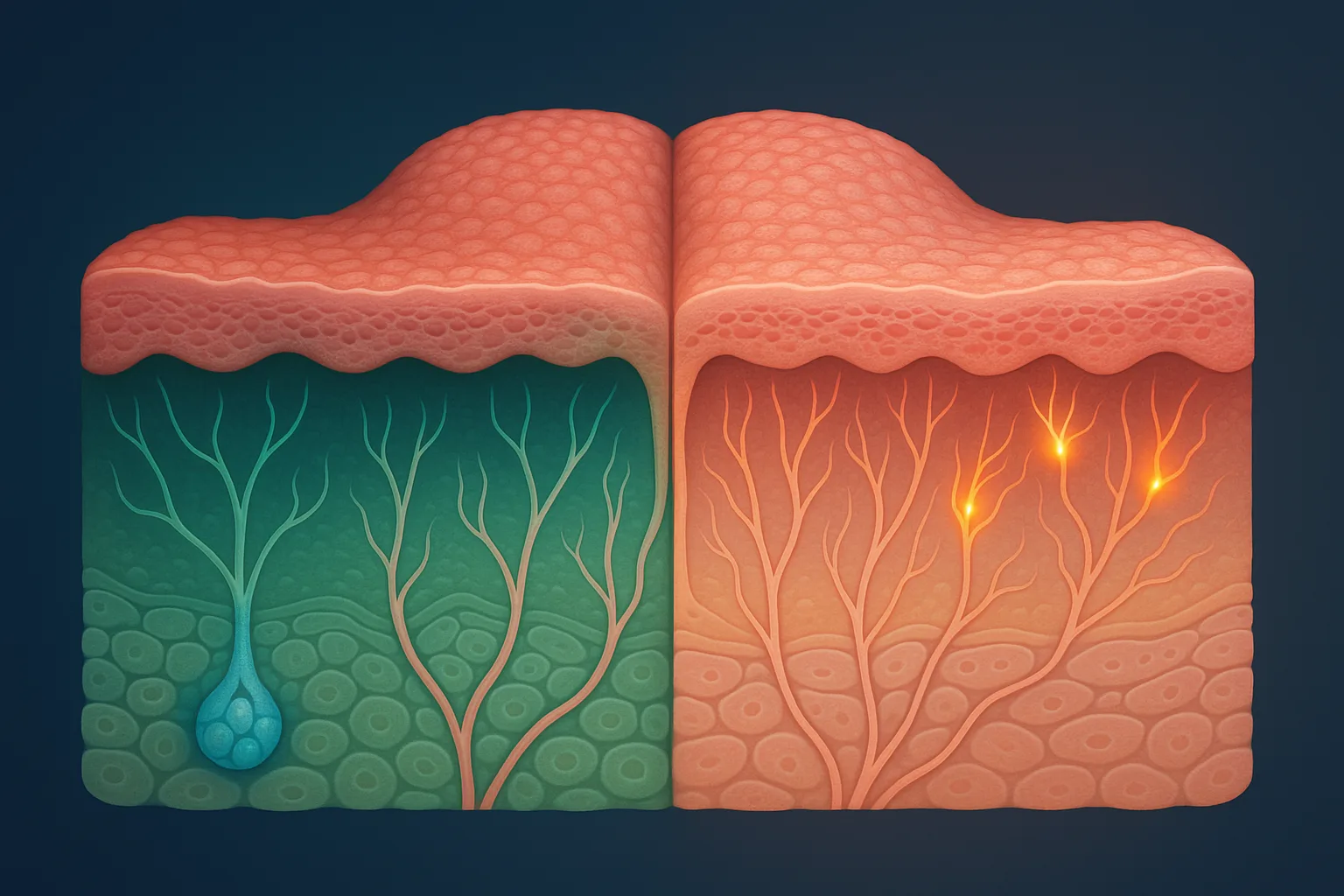 How estrogen decline affects oral nerves and triggers burning mouth syndrome in menopause