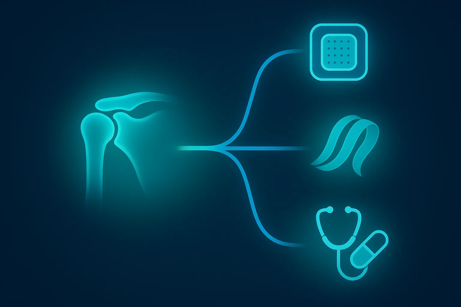 Treatment pathway combining HRT with standard care for menopausal frozen shoulder