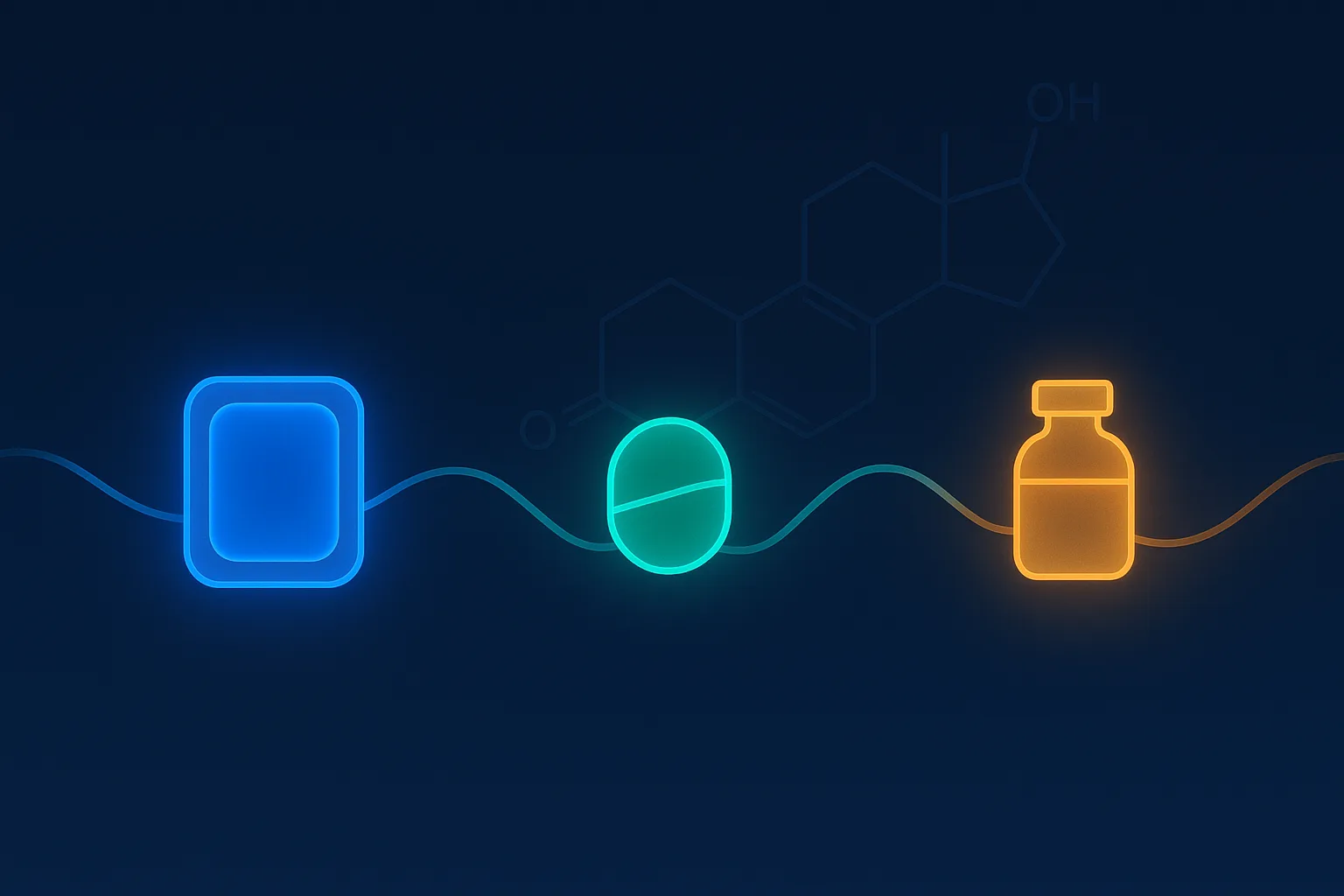 Migraine-aware HRT protocol: transdermal estradiol with continuous progesterone