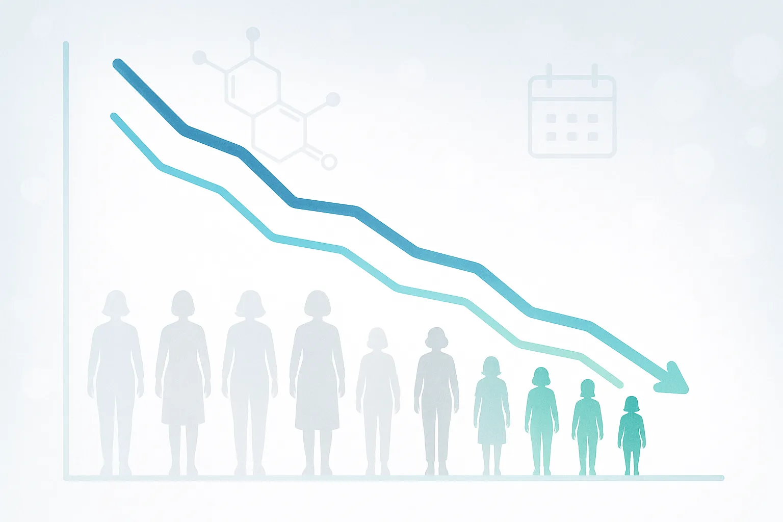 US hormone therapy use declined from 4.4 percent in 2007 to 1.7 percent in 2023 Mayo Clinic study