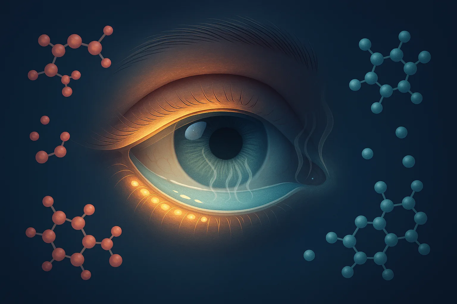 Menopause dry eyes and vision changes: how hormones affect your tear film
