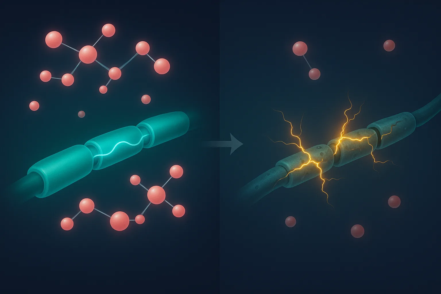 How estrogen decline distorts nerve signaling and produces electric shock sensations