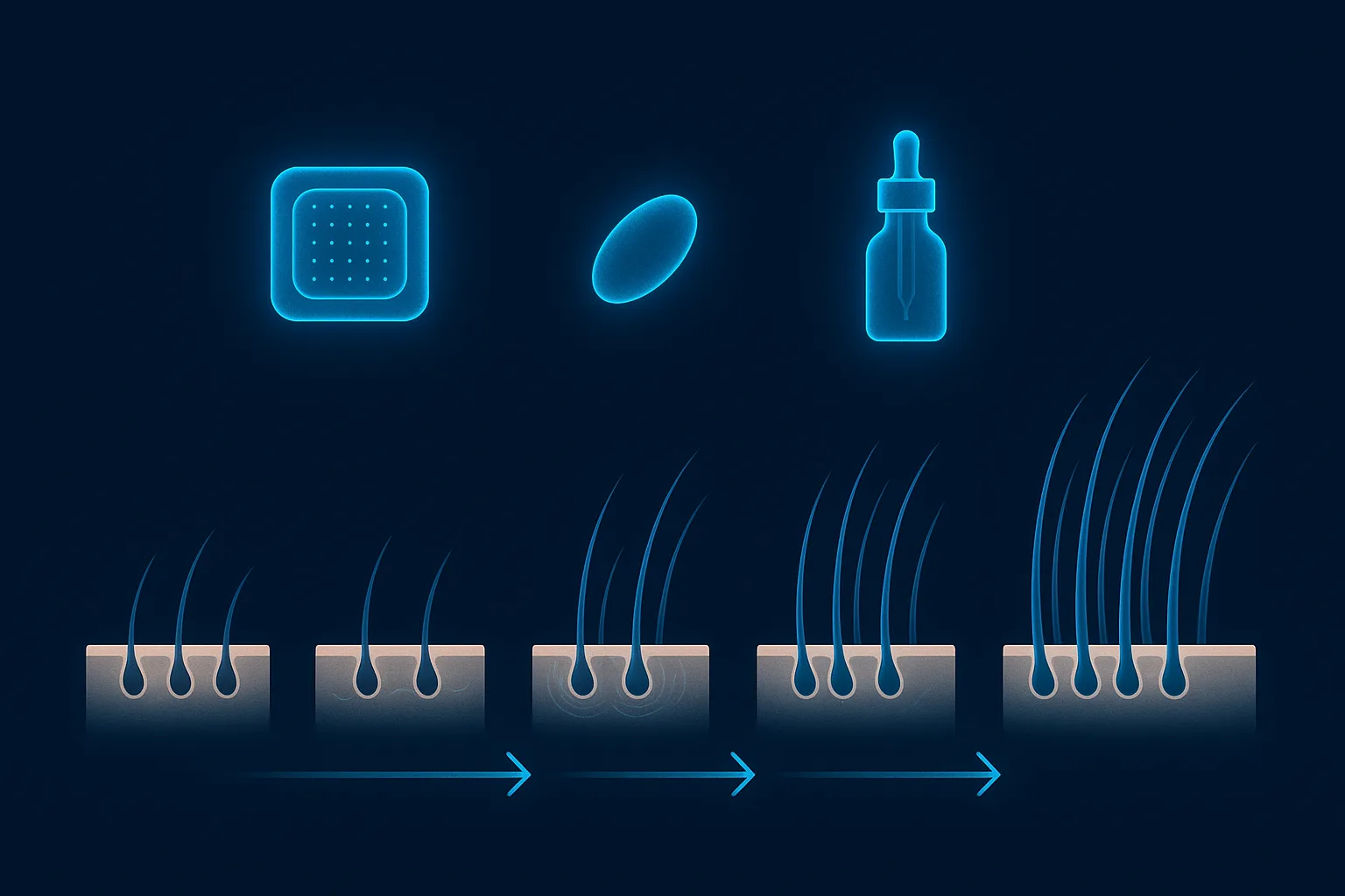 Menopause Hair Loss Recovery Timeline on HRT and Minoxidil