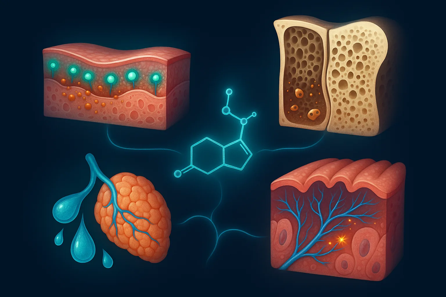How estrogen decline affects oral tissues during perimenopause