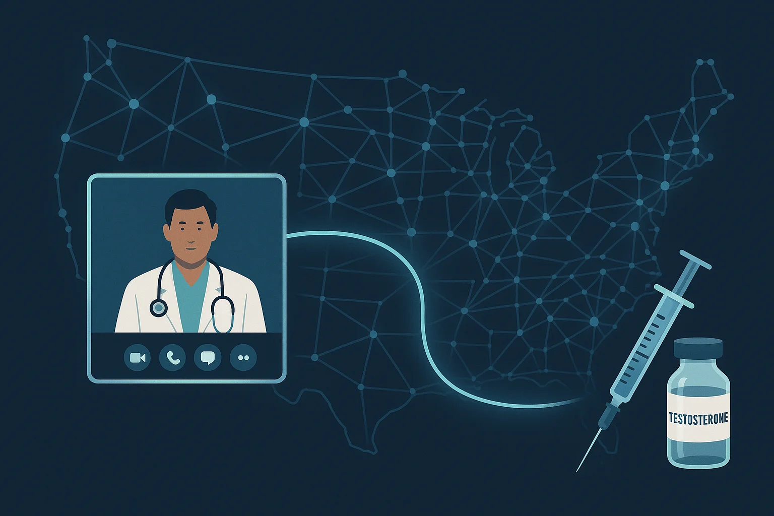 Telehealth TRT prescribing rules and regulations