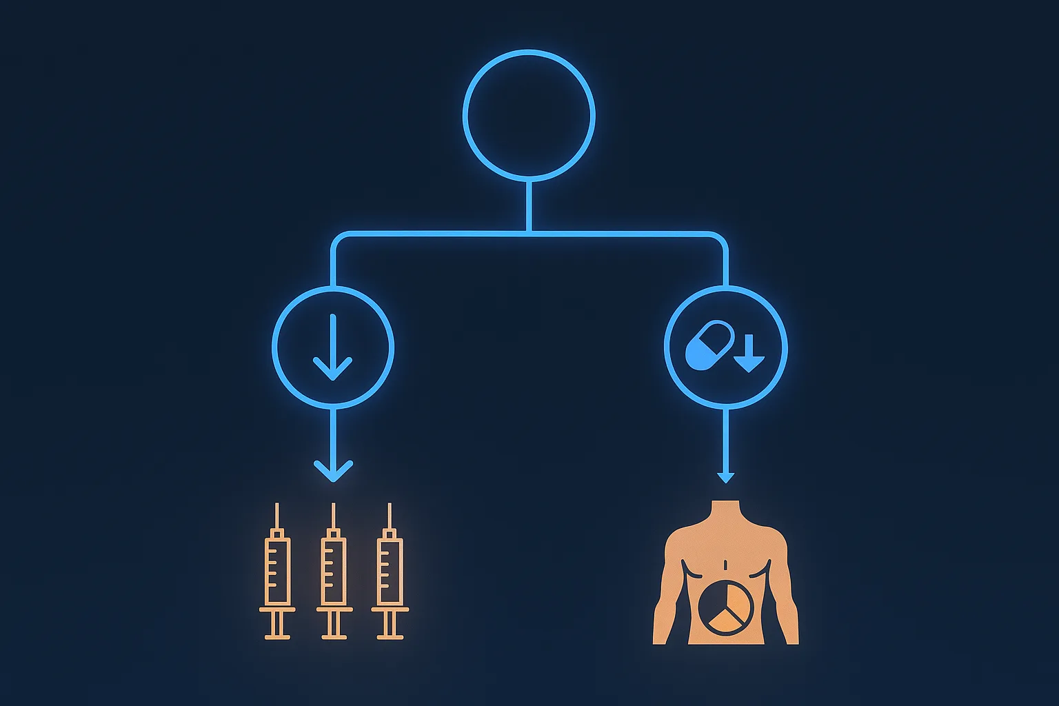 Protocol decision flow for adjusting testosterone-estradiol ratio