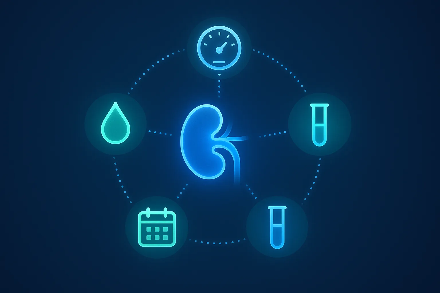 Monitoring checklist for TRT in kidney disease patients