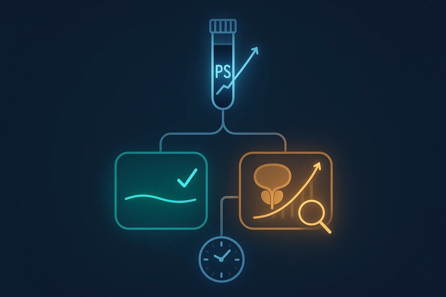 PSA velocity decision pathway for men on testosterone therapy